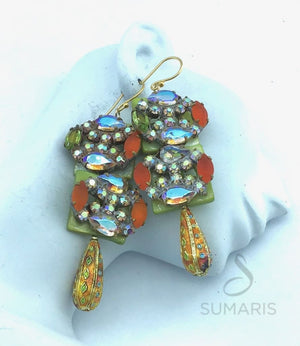 LIMEADE OOAK STATEMENT EARRINGS Earrings