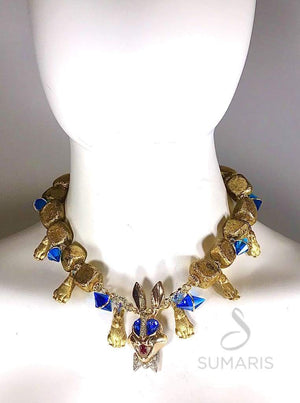SILLY RABBIT OOAK STATEMENT NECKLACE Necklace