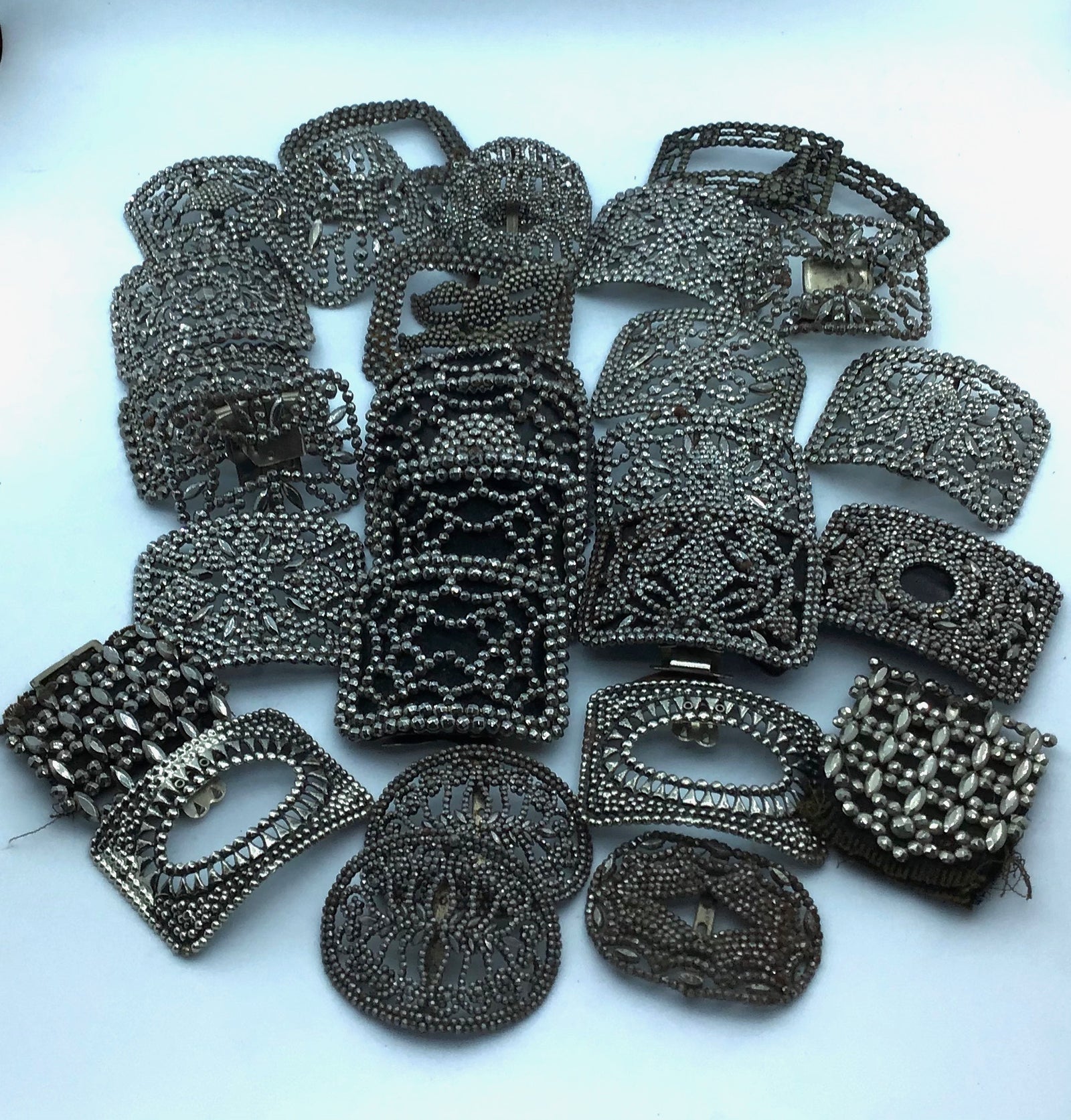 CUT STEEL BUCKLES