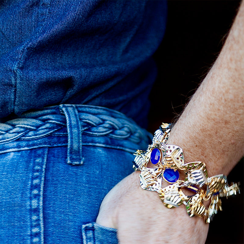 ROWS OF CROWNS LIMITED EDITION STATEMENT BRACELET