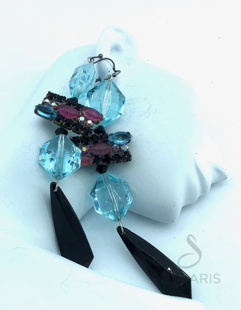 AQUATINE OOAK STATEMENT EARRINGS Earrings