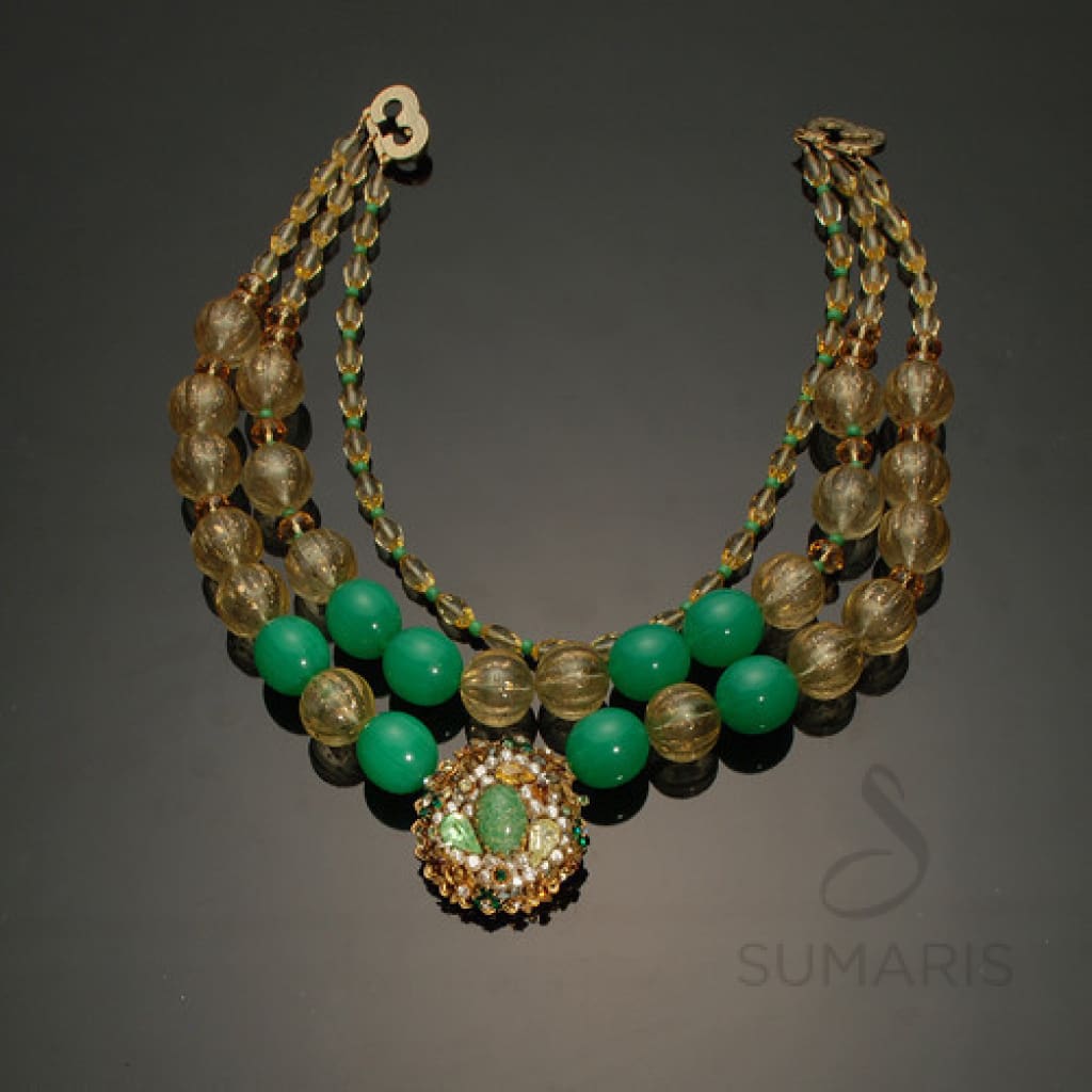 STATEMENT NECKLACE BAUBLED