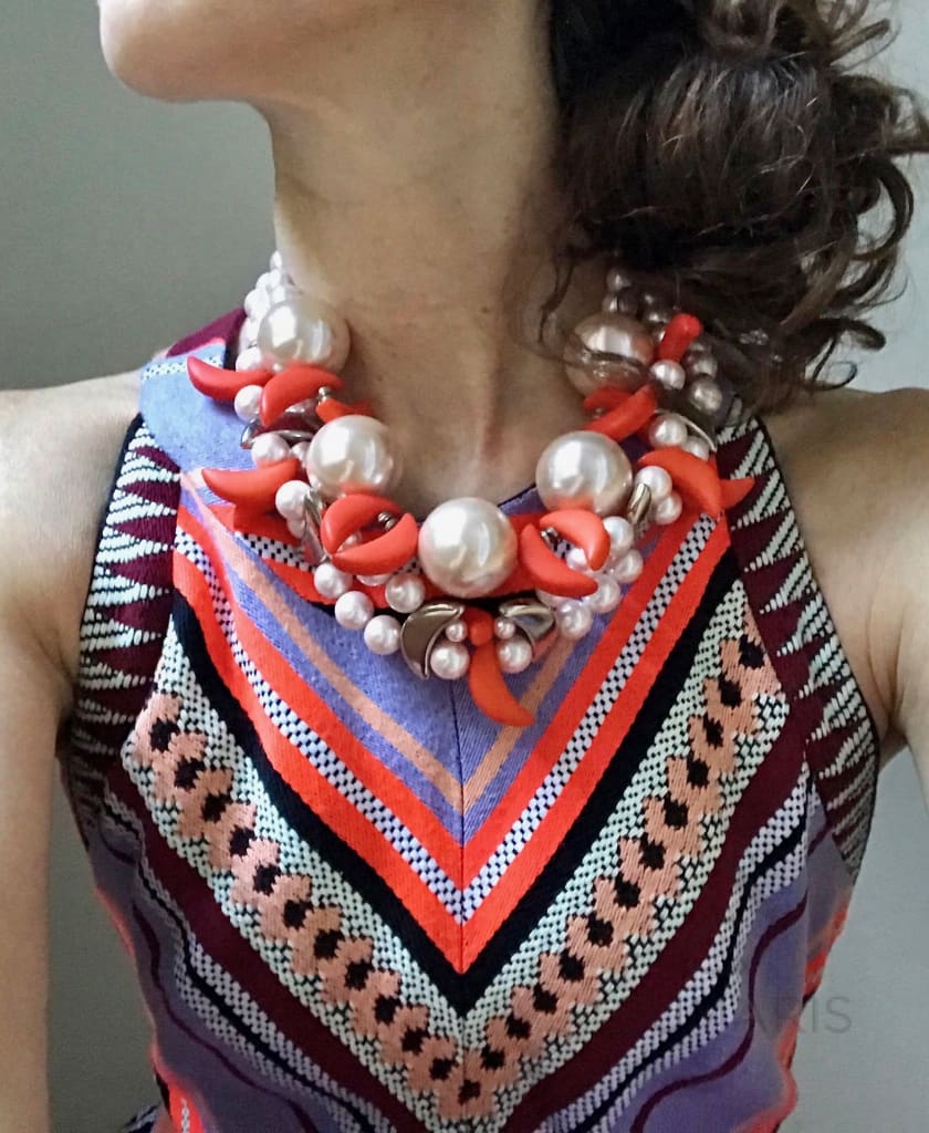 CLAWED - OOAK STATEMENT NECKLACE