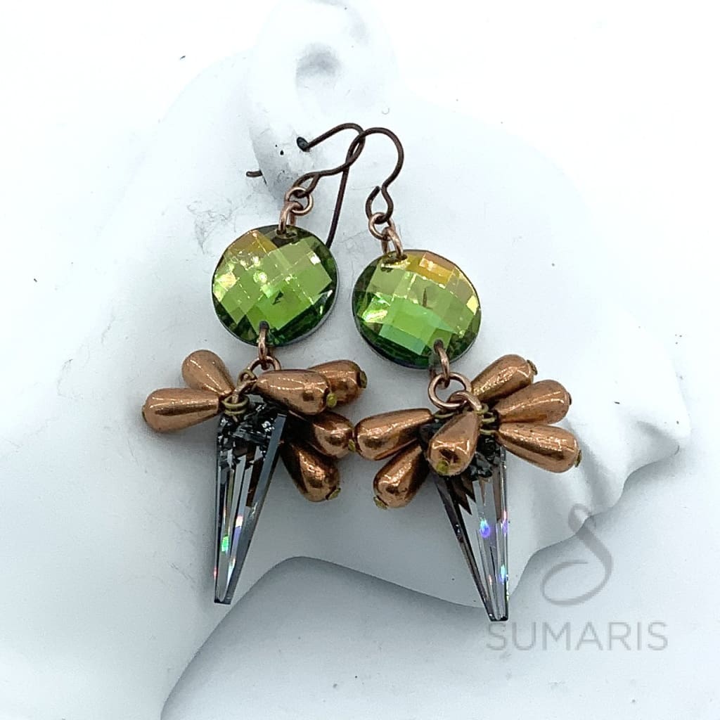 COPPER DANGLES LIMITED EDITION EARRINGS