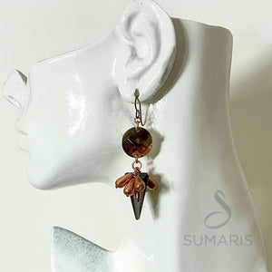 COPPER DANGLES LIMITED EDITION EARRINGS