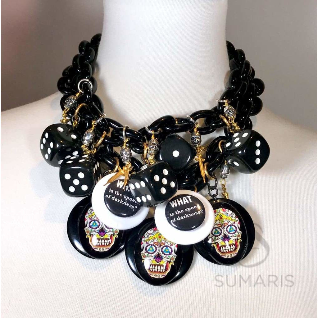 STATEMENT NECKLACE DARKNESS 