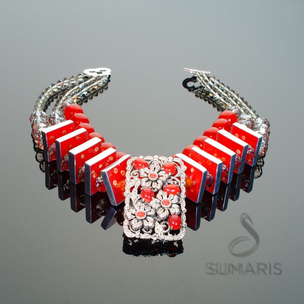 STATEMENT NECKLACE DECO FLING