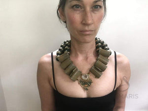 EARTH DREAM OOAK STATEMENT NECKLACE
