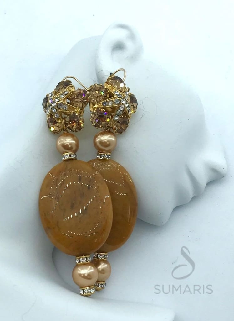 ELEGANCE OOAK STATEMENT EARRINGS Earrings