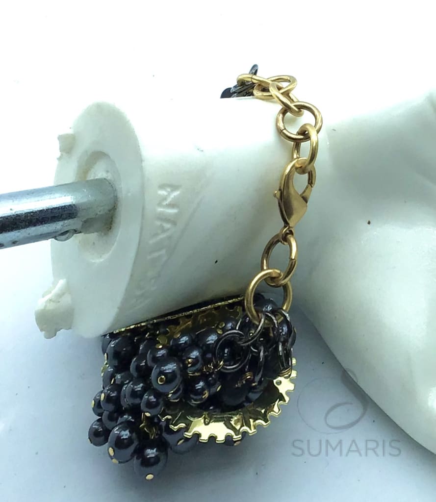 GEARED TO PLEASE OOAK STATEMENT BRACELET Bracelets