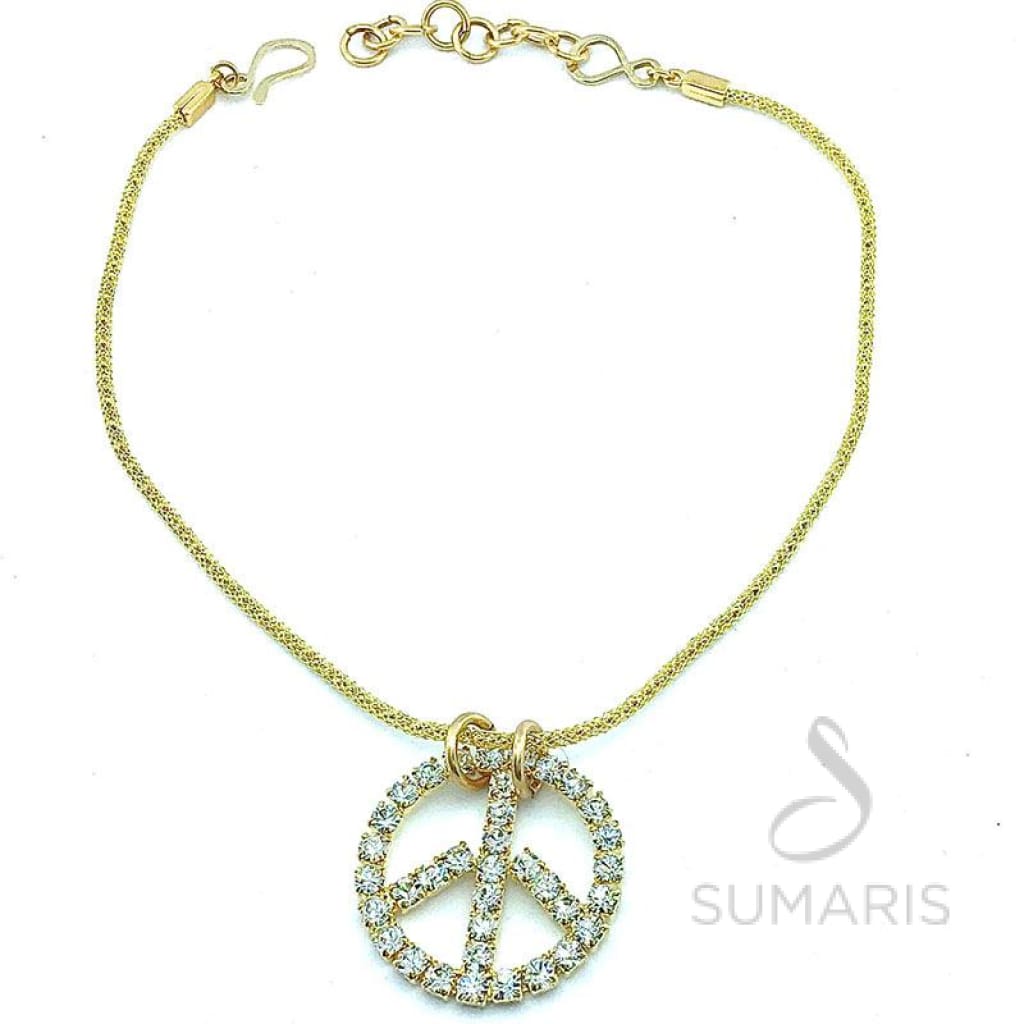 GOLDEN PEACE LIMITED EDITION STATEMENT NECKLACE