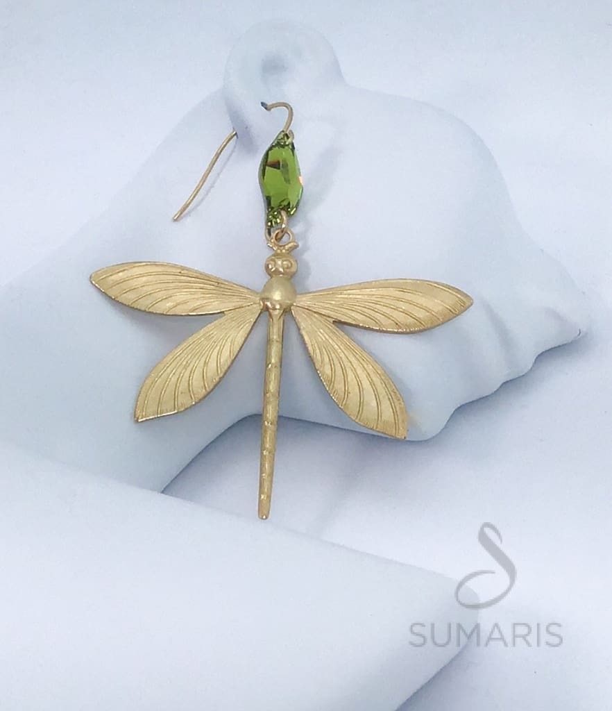 GREEN DRAGON Earrings