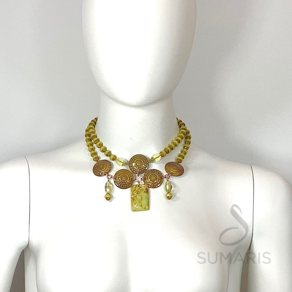 MADERA OOAK STATEMENT NECKLACE