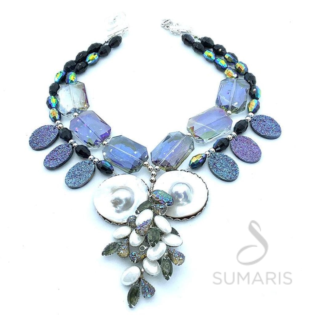 OF THE SEA OOAK STATEMENT NECKLACE