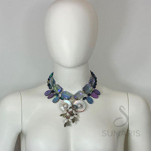 OF THE SEA OOAK STATEMENT NECKLACE