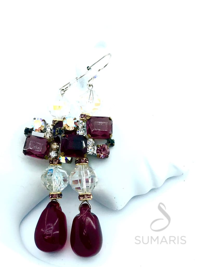 PLUMS OOAK STATEMENT EARRINGS Earrings