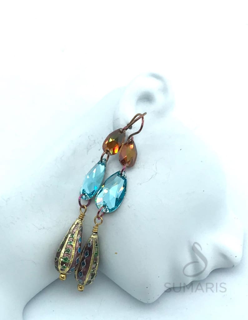 ROMANOFFS STATEMENT EARRINGS Earrings