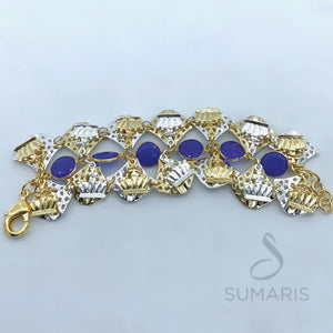 ROWS OF CROWNS LIMITED EDITION STATEMENT BRACELET