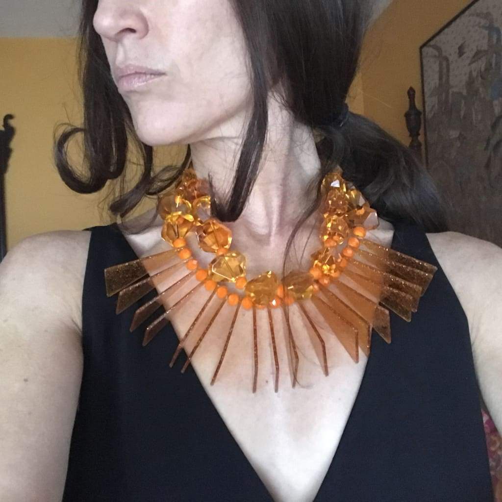 ORANGE SLICE Necklace