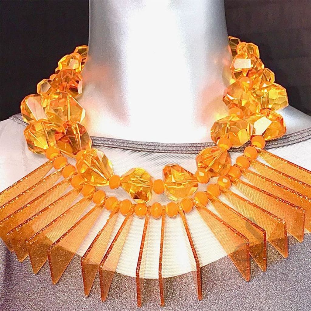 ORANGE SLICE Necklace