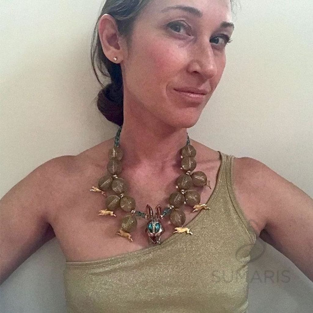 STEEPLECHASE OOAK STATEMENT NECKLACE