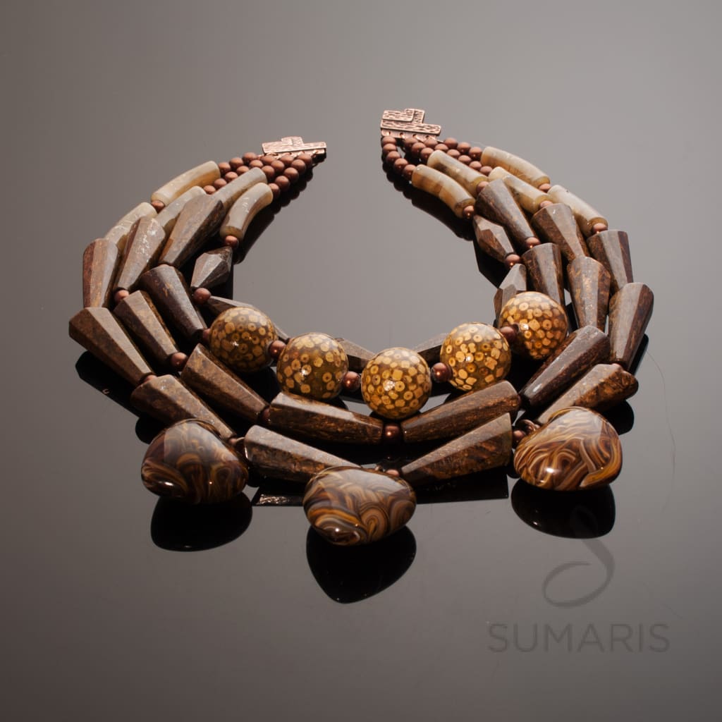 Stone Cold Heart Necklace