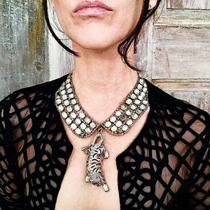 YEAR OF THE TIGER - OOAK STATEMENT NECKLACE